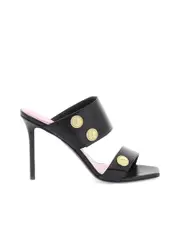 Balmain Eva Leather Mules