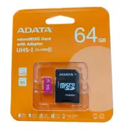 64GB 2025 ADATA microSDXC Card with Adapter