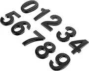Uonlytech 1set Sign Stickers Durable Resin Address Labels for House Hotel Self Adhesive Decals for Easy Identification 10pcs