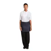 WHITES BISTRO APRON BLUE DENIM - 700 X 430MM B994