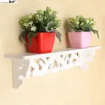 PVC BOARD WALL SHELF RACK HOME DECOR S/M/L