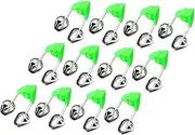 KITANDOVE 30pcs Fishing Rod Alarm Bells for Fishing Portable Fishing Alert Bells Fishing Bells for Rods Clip on Fish Rod Alarms Bell Fishing Rod Bell Alarm Fishing Bell Alarm