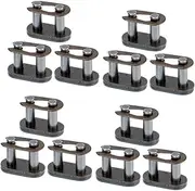 HEALEEP 12pcs Quick Release Chain Links for Motorcycle Durable Connecting Buckles for Atv Off Road Easy Install Reliable Performance for Smooth Riding