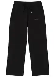 Second Layer Logo-embroidered Cotton Sweatpants - Black - L L