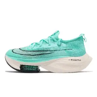 Nike 慢跑鞋 Zoom Alphafly Next 女鞋 氣墊 避震 路跑 馬拉松 綠 白 CZ1514-300