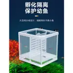 魚缸隔離網隔離盒孔雀魚繁殖盒鬥魚孵化器繁殖箱懸浮式產子分離網