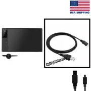 Huion Giano WH1409 Graphics Drawing Tablet USB Power Cable Transfer Replacement