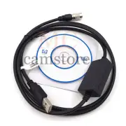 6 Pin Male to USB Transfer Data Cable for Total Station for win7/8
