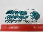 Genuine NOS Old School Mongoose BMX Bike Stickers Decals - spiderweb 5pc set