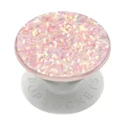 PopSockets PopGrip Phone Grip Expanding Stand Mount Holder Swap - Sparkle Black