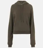 [The Row] The Row Timia cotton and cashmere hoodie AU 8 brown
