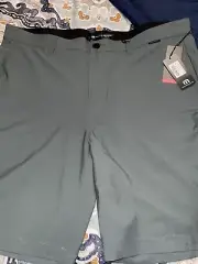 TravisMathew Wanderlust Golf Performance Stretch Shorts Size 38 Balsam Green