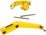 WILRAY CNC Adjustable Motorcycle Steering Stabilizer Damper Mounting Bracket Support Kit for CBR954RR CBR 954RR 2002-2003
