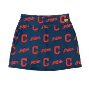 Loudmouth Cleveland Indians Golf Skort Womens S Small Stretch Pull On Mini Skirt