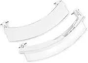 Drum Washing Machine Door Handle 9000331939 9000389973 9000534076，Compatible for Siemens，Compatible for Bosch Washing Machine Handle Replacement Parts(Style White)