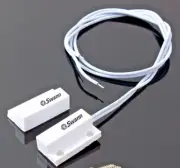 SET OF 2 SWANN WIRED ALARM DOOR WINDOW MAGNETIC SENSOR OPEN HOME SAFETY