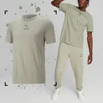 PUMA 短袖上衣 BETTER TEE 男款 淺綠 灰綠 短T 純棉 歐規 休閒 寬鬆 基本款 67003068