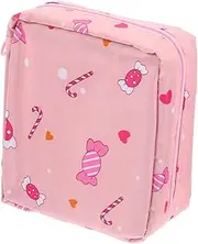 WATIIFUFU Convenient Period Bag for Women Stylish Sanitary Napkin Storage Holder Portable Reusable Pouch Unique Design for Discreet Use for Students