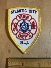 Atlantic City Fire Department NJ Patch New Jersey Hat Size