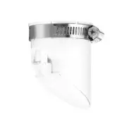 PVC Sewer Backflow Preventer Anti-Odor Core for 50mm 2" OD Horizontal Tube