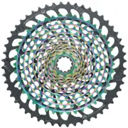 SRAM XX1 Eagle XG-1299 Cassette | 12-Speed | 10-52t | Rainbow Oil Slick