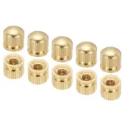 M5x10x10mm Cap Nut 15 Pack Acorn Nut Screw Knob Cap Insert Bolt Cover
