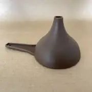 Tupperware Funnel Kitchen Tool Large Hershey Kiss Style Mold #1227 Brown