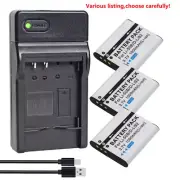 Battery or USB Charger for Olympus Li-90B Li92B UC-90 90C Ricoh DB-110 WG-6 G900