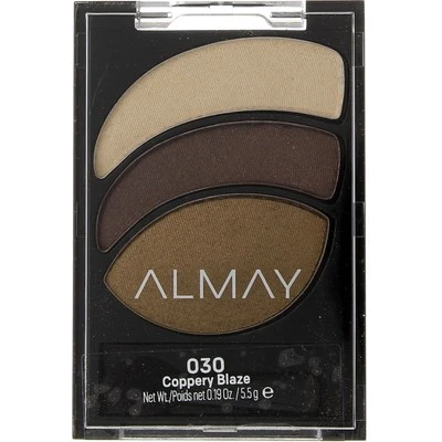 2 Pack Almay Smoky Eye Trios Eyeshadow, Coppery Blaze 30, 0.19 oz