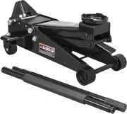 Torin Car Floor Racing Hydraulic Trolley Service Jack Heavy Duty 3 Ton Black
