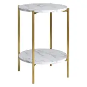 ALFORDSON Side Table Gold