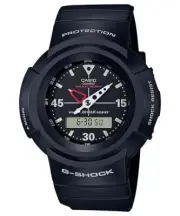 Casio G-Shock Analog Digital Wristwatch Men's Watches Black Shock-Resist AW-500