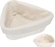 Bread Bowl | Triangle Baking Bowl - Reusable Storage Container With Cloth Liner Baking Tool For Rising Home Bakery Birthday