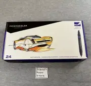 Prismacolor Premier Double-Ended Art Markers 24 Pack , Fine And Chisel Tip NEW!