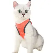 Adjustable Anti-Escape Small Cat Belt Kitten Harness Light Breathable Soft Pet V