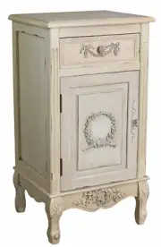 Commode Style Maison de Campagne Bois Petite Armoire Buffet Coffret Latéral