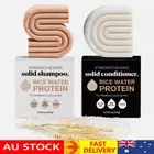 2pcs Strengthening Hair Shampoo & Conditioner Bar Soap with Rice Water Protein