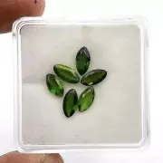 Natural Chrome Diopside Marquise Cut Loose Stone 6 Pcs 4*8 MM 3.40 CT