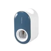 Bathroom Plastic Wall Mounted Toothpaste Squeezer with Automatic Dispenser