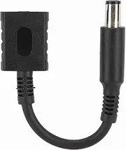 OKJHFD Adapter Plug, DC Power Adapter Connector Plug 4.5 x 3mm Female to 7.4 x 5.0mm Male Fit for Laptop Adapter, Plug and Play
