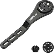 Bike Computer Mount Handle Carbon Integrated Bent Lightweight for Cat Eye Bryton Series ycle Computer Extend Bracket