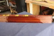 Snakewood 1/4 LOG 2 1/2" x 2 5/8" x 17 5/8". # SW296 (4.5 LBS)