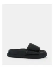 [Novo Shoes] Taronga Slides in Black