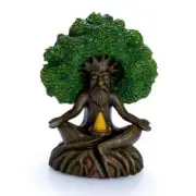 Crystal Wonderland Ancient Old Man Tree Backflow Incense Burner Cones Holder