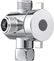 3 Way Shower Head Diverter Valve for Handheld Shower Head and Fixed Spray Head G1/2 Universal Bathroom System Component Replacement Part