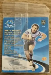 NRL Samboy The Footy Frames Tazo ~ Brett Kearney ~ Cronulla Sharks ~ A 42/64