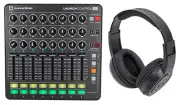 Novation Launch Control XL MIDI USB Ableton Live Controller + Samson Headphones