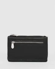 Black Victoria Mini Wallet