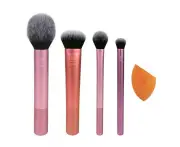 Set of 5 Real Techniques Everyday Essentials makeup brushes