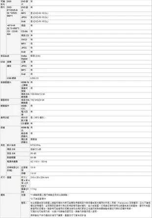 已改全區【Panasonic國際牌】高畫質HDMI DVD播放機 DVD-S700 (7.8折)